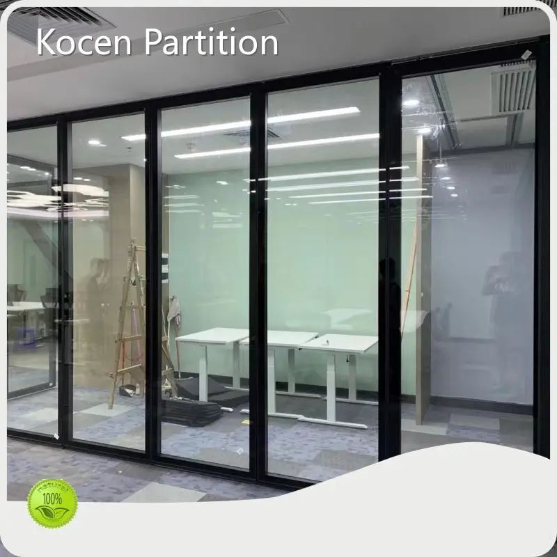 Commercial Glass Partitions - - Kocen Partition-1 1