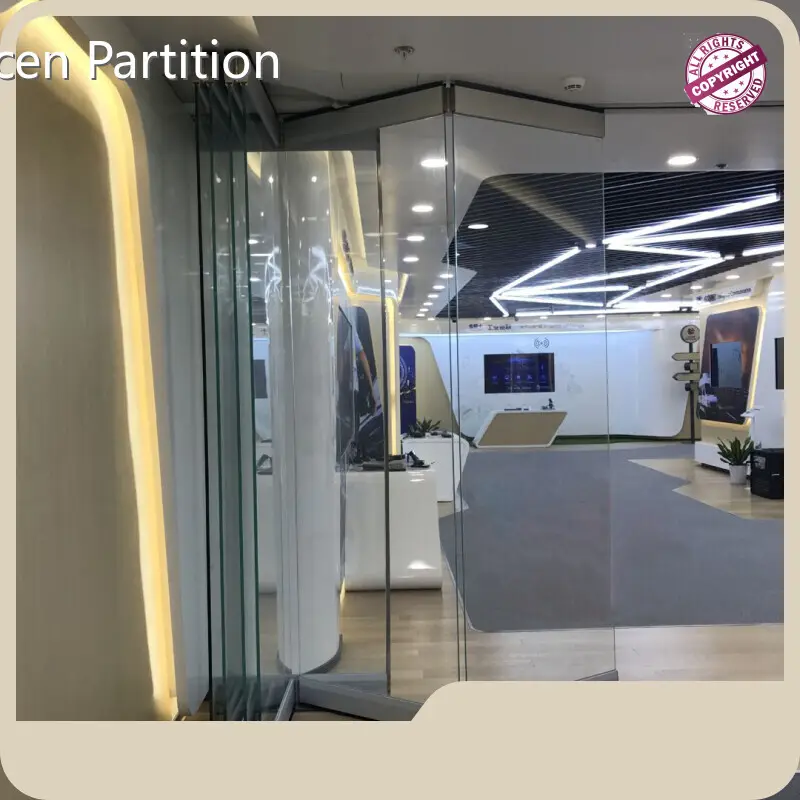 Automatic Accordion Doors by Kocen Partition 1