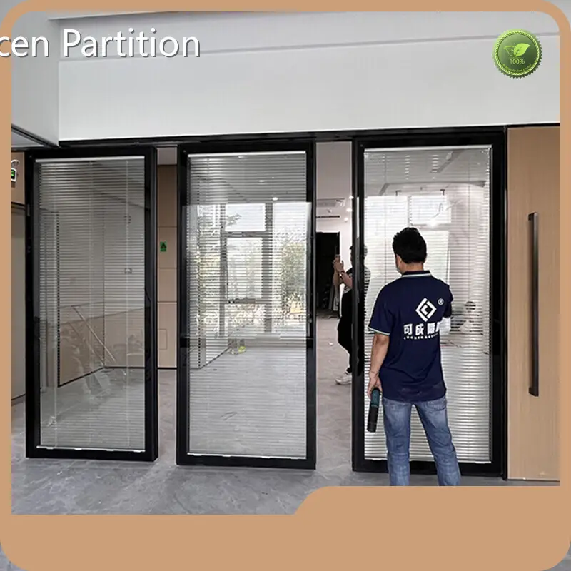 Glass Partition Wall by Kocen Partition-3 1
