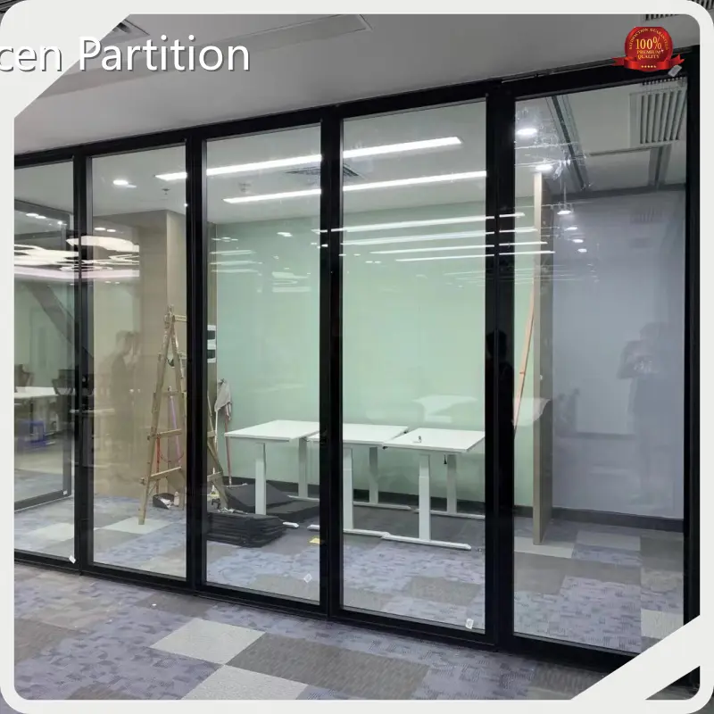 Demountable Glass Partitions by Kocen Partition 1