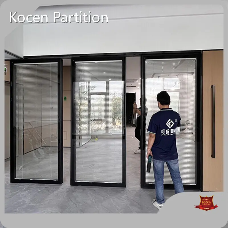 Glass Partition Walls for Home - - Kocen Partition 1
