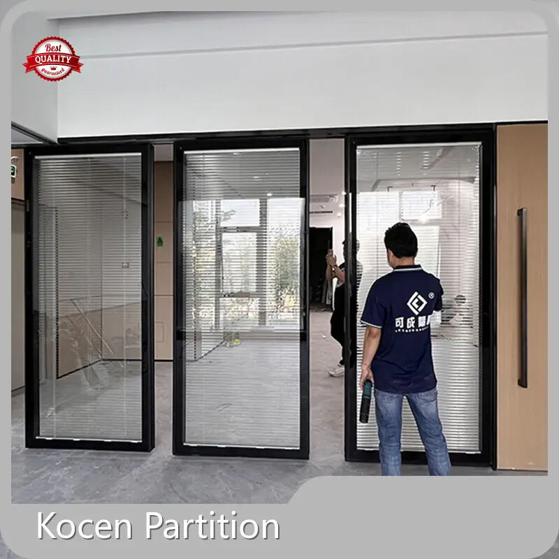 Glass Partition Wall - - Kocen Partition 1