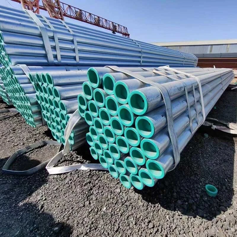 21.3mm~323.8mm HDG Steel Pipe Hot DIP Galvanized Seamless Steel Pipe with Round Shape 1