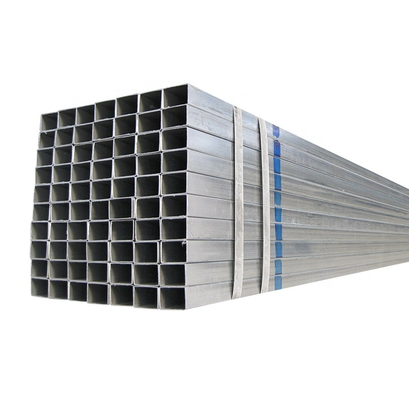 Hot Dip Zinc Coating Galvanized Square Steel Pipe And Tube Q235 Q345 40x40 75x75 Hollow Section Pipe Price 1