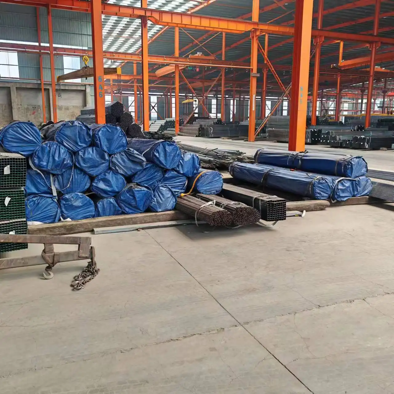 Black Structural Pipe Conventional Marine Packing by HengHui Steel 5