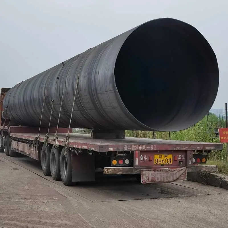 Spiral Welded Carbon Steel Pipe FOB/CIF/CFR - - HengHui Steel 6