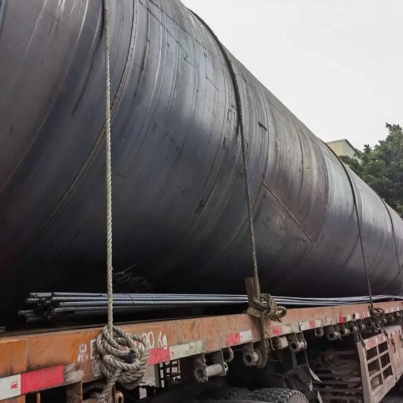 Spiral Welded Carbon Steel Pipe FOB/CIF/CFR - - HengHui Steel 7