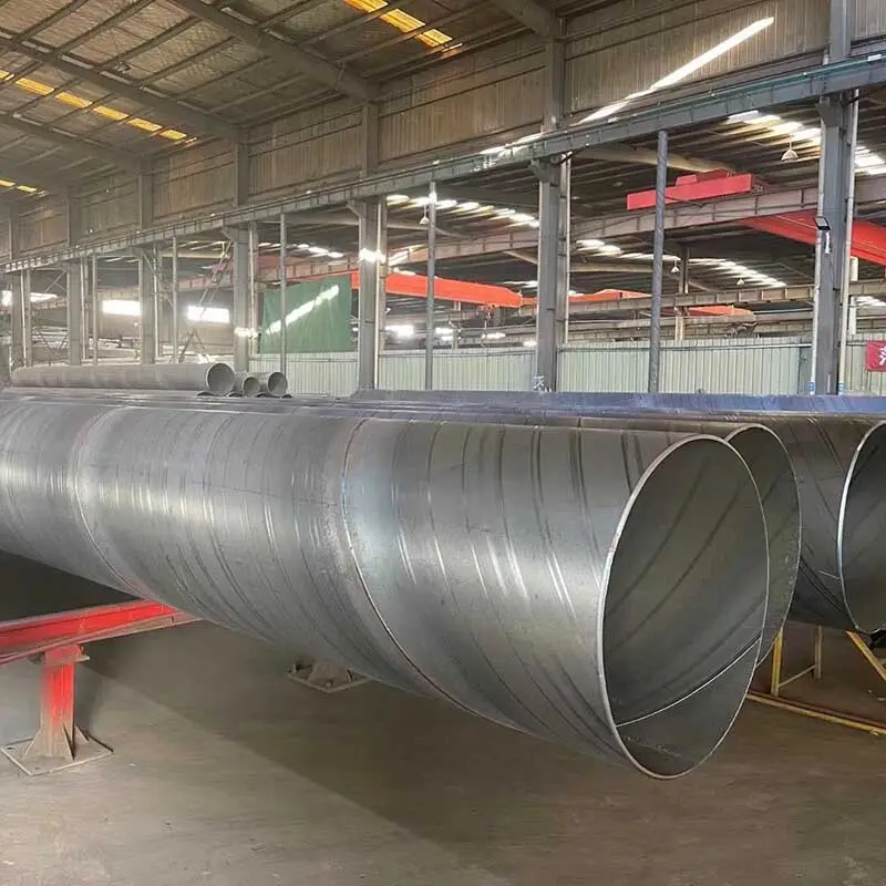 Spiral Welded Carbon Steel Pipe FOB/CIF/CFR - - HengHui Steel 8