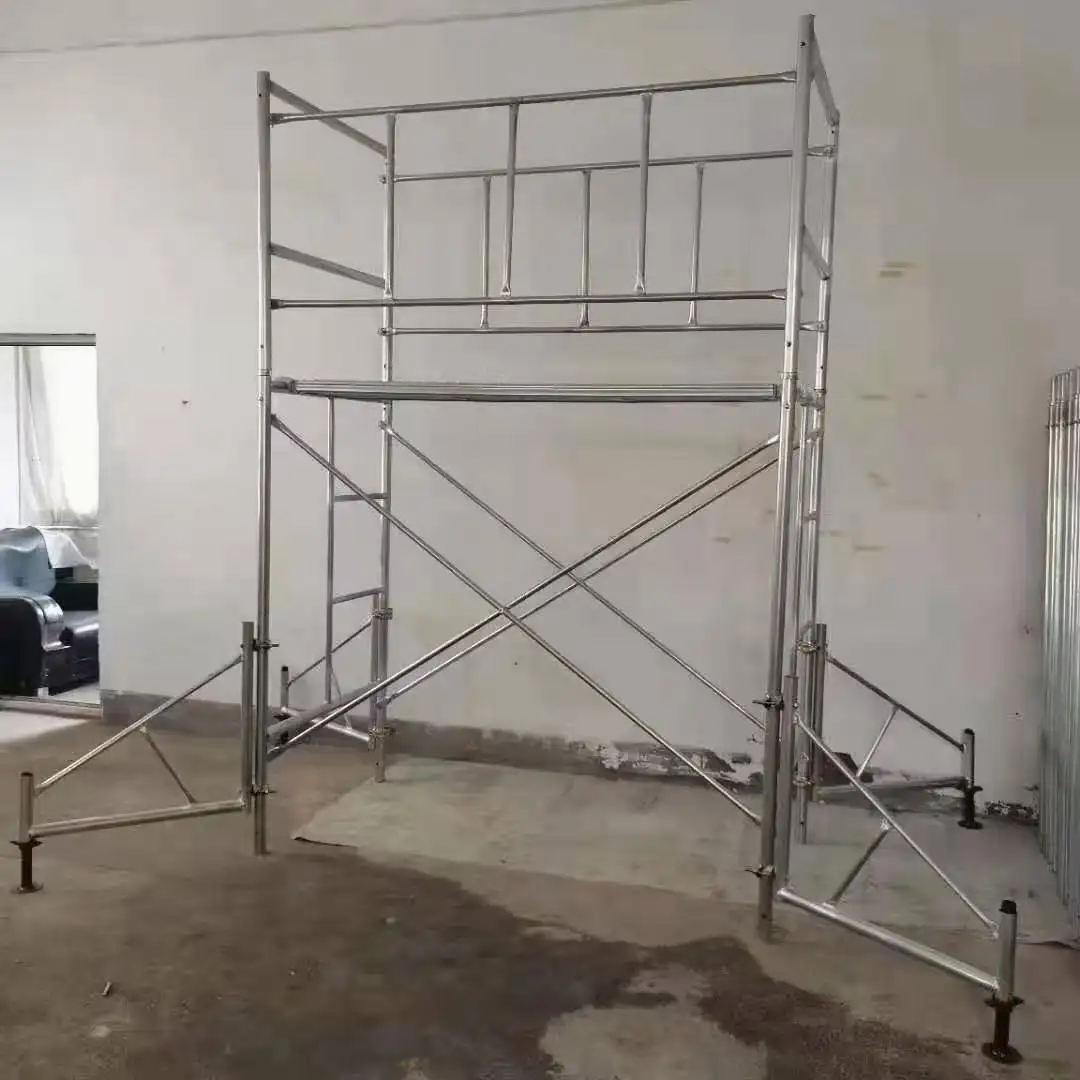 Ladder Frame Scaffolding Customized Or Standard Size - - HengHui Steel 3