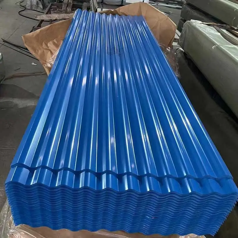 Gi Colour Coated Corrugated Sheet 28ton - - HengHui Steel 5