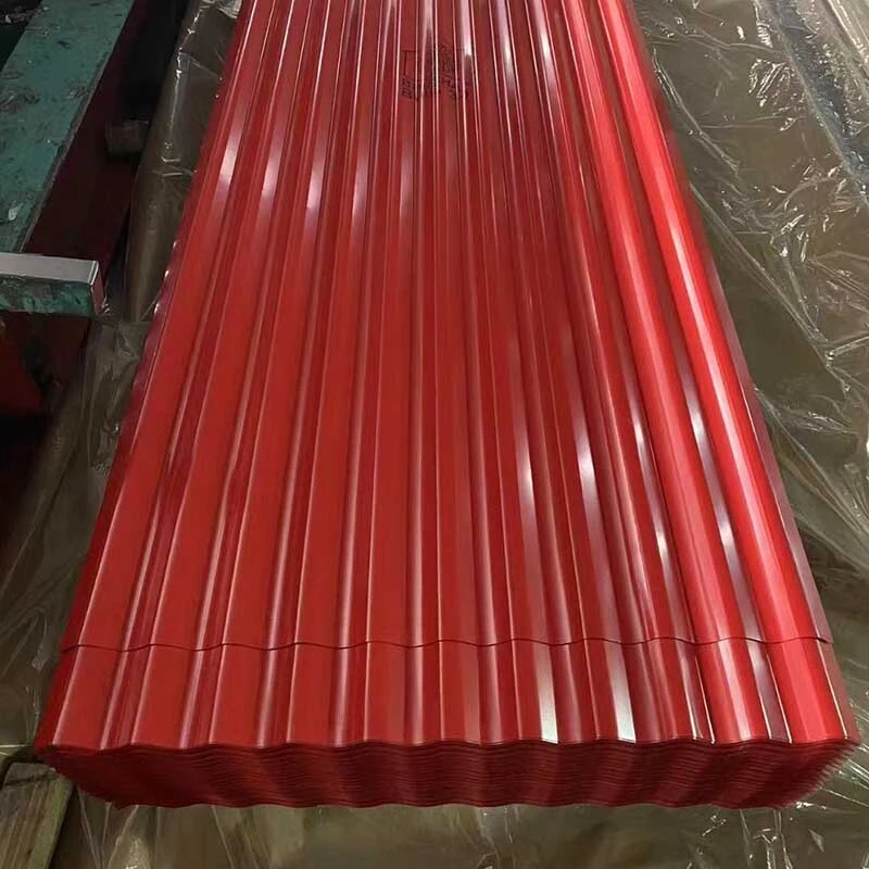 Color Coated Steel Galvanized Corrugated Roofing Sheet Prices PPGI Roofing Sheet 1