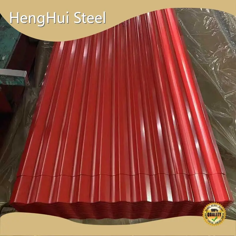 Color Coated Corrugated Sheet LC by HengHui Steel 1
