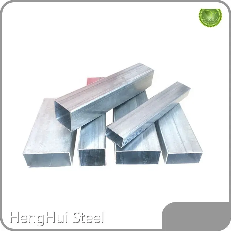 Galvanized Steel Square Tube Suppliers Q235 by HengHui Steel 1