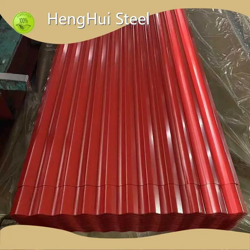 Coloured Cgi Sheet FOB/CIF/CFR - - HengHui Steel 1