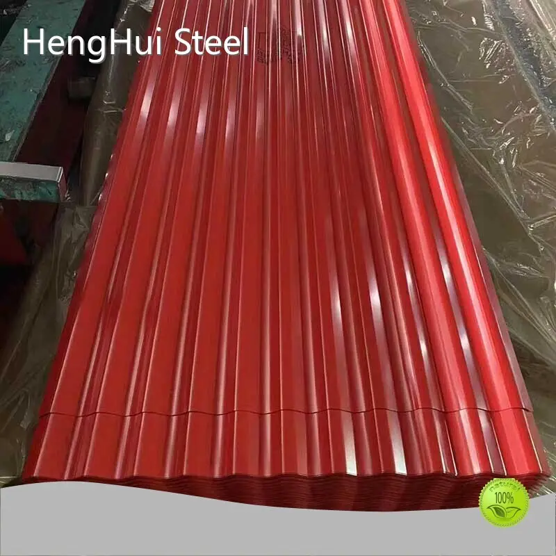 Galvanized Colour Coated Roofing Sheet 500mm-1220mm by HengHui Steel 1