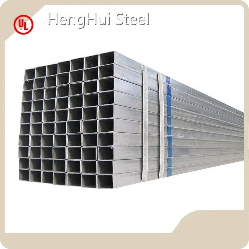 Hot Dipped Galvanized Steel Pipe 10*10mm-600*600mm - - HengHui Steel 1