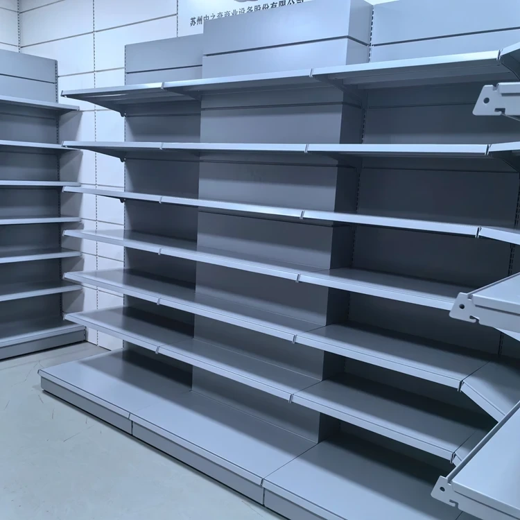 Cheap Price Steel Metal Single Side Grocery Retail Store Supermarket Shelf Display Rack 1