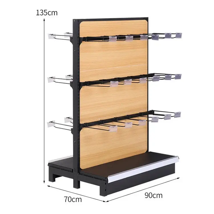 Display Rack Manufacturers Steel Wooden - - Zhongzhiqi 6