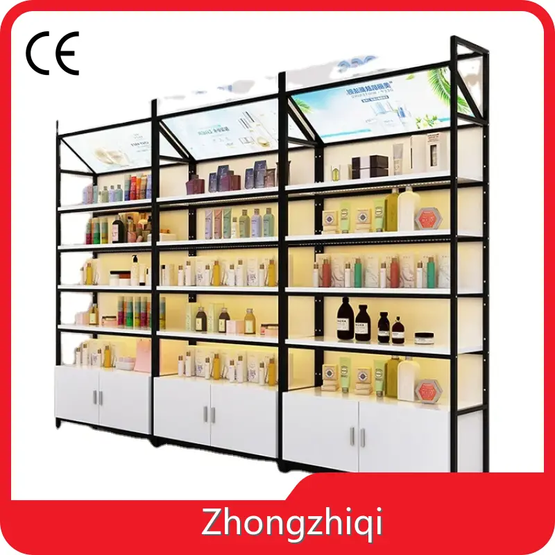 Gondola Shelving Manufacturer Steel +wooden by Zhongzhiqi 1