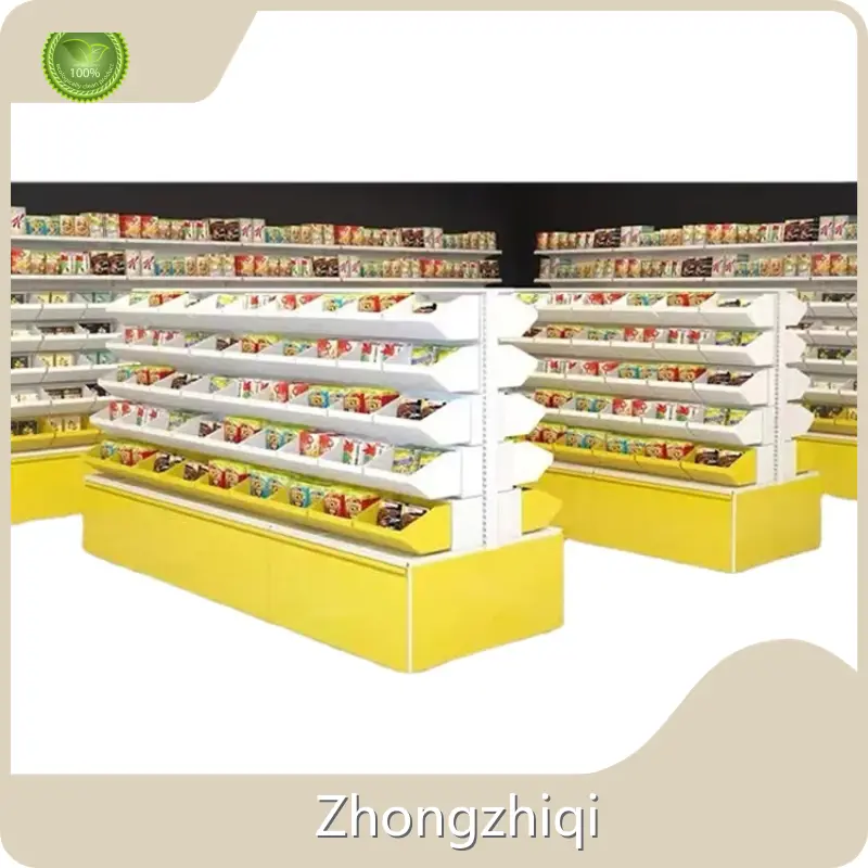Zhongzhiqi Snack Display Rack Powder Coated FinishManufacturers 1