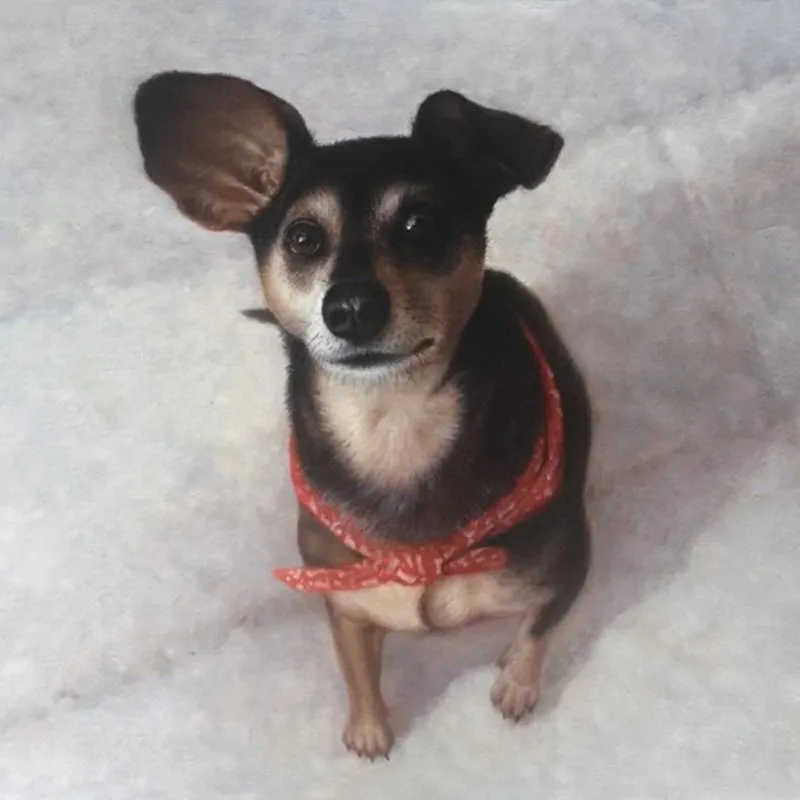 Pawsitively Paw-some: A Custom Painting Of My Beloved Dog 1
