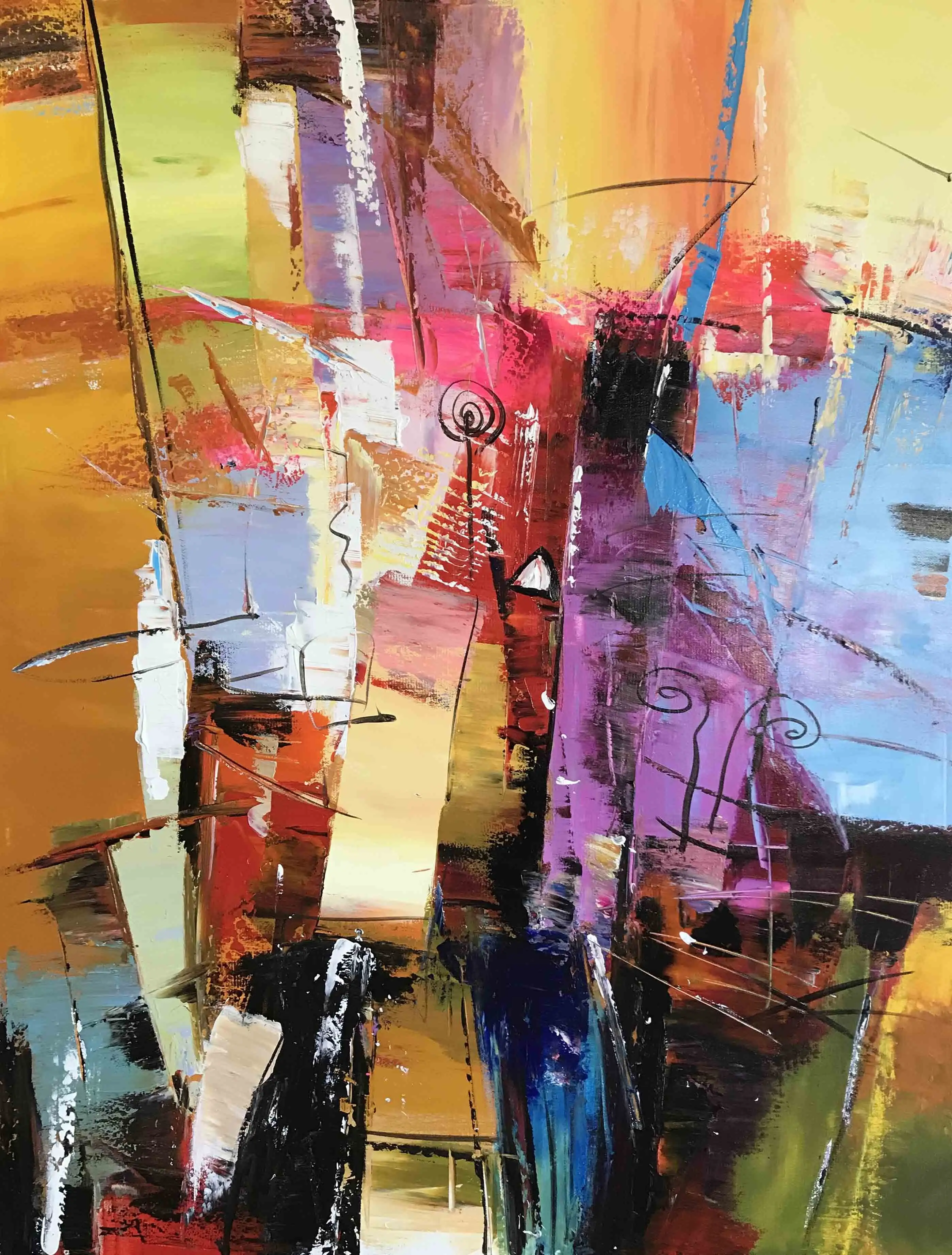 High End Best Oil Painting Images Factory Direct Supply for House 5