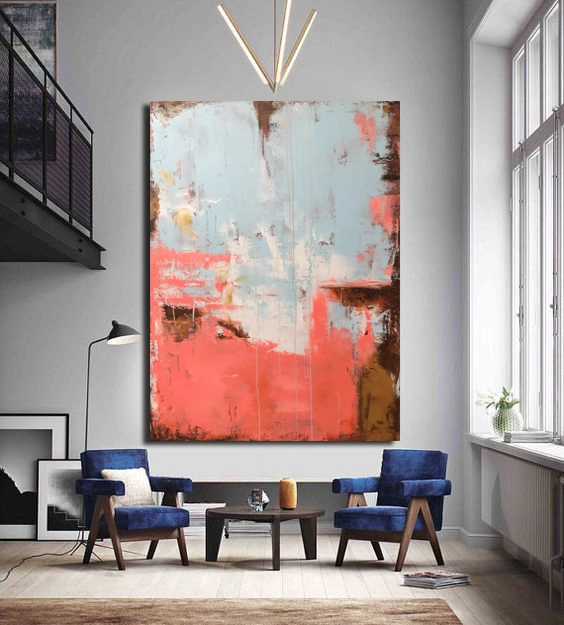 Customize Newest Design Oil Paint Painting Modern Abstract Art Acrylic Canvas Painting for Home Decor 1