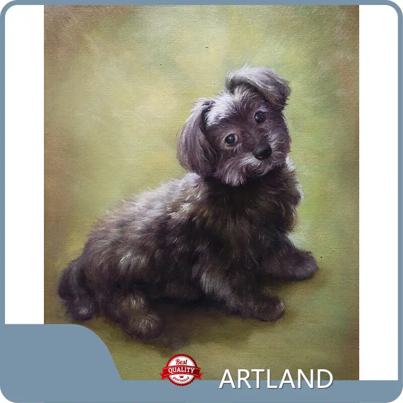 Blue Dog Original Painting for Sale with Custom Services for House 1