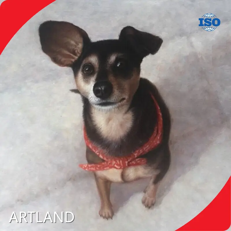 For Apartment Custom Painting Dog by ARTLAND 1