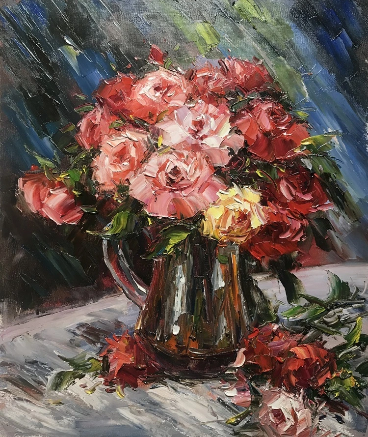 Оригинальная картина маслом, цветы, пионы, настенное искусство, натюрморт, картина на продажу, букет, цветочный декор для кухни, ботаническое искусство, декор пионов 1