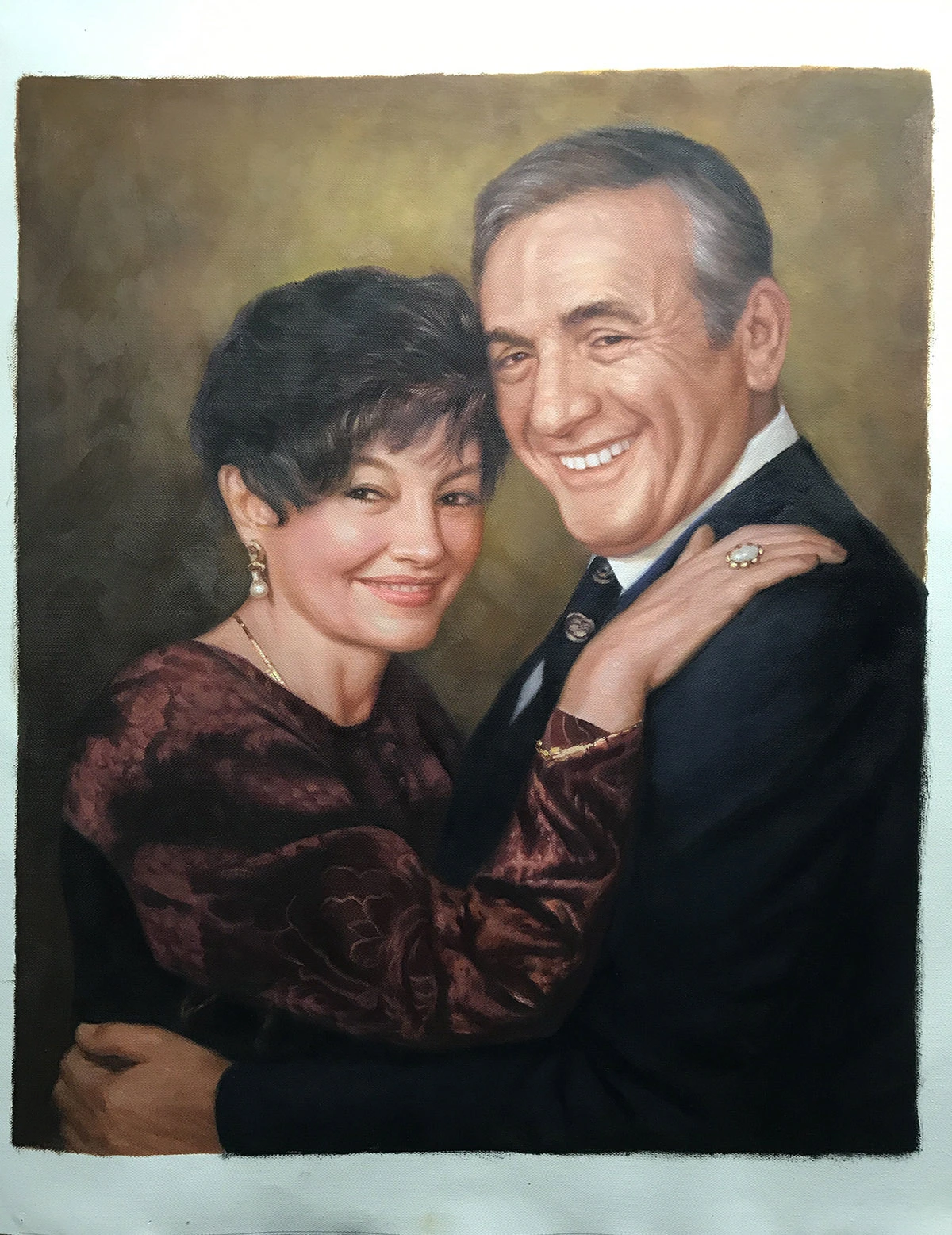 Custom hand painted portrait,Oil painting from photo,Custom wall art for loved ones,Commission painting,Personalize gift,Customized Painting 1