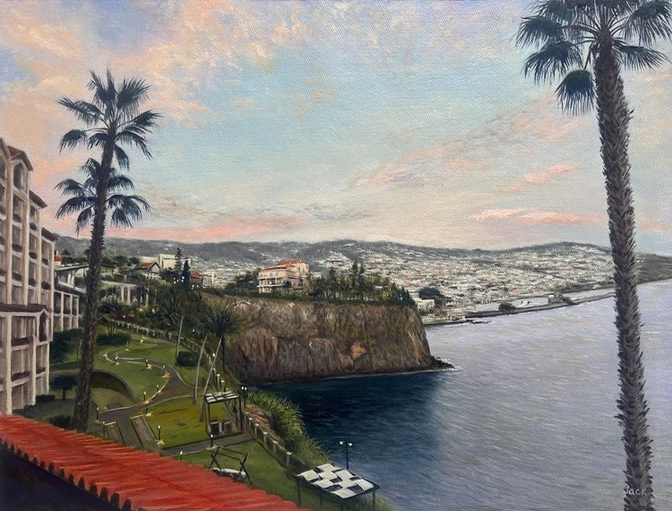 Peintes à la main de haute qualité, transformez les photos en peintures à l&#39;huile d&#39;art mural, peintures à l&#39;huile de paysage sur toile pour cadeau 1