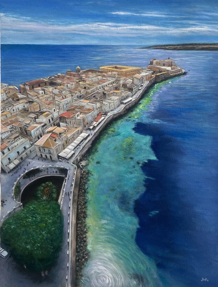 Fotos pintadas à mão de alta qualidade transformam-se em pinturas a óleo de arte de parede, pinturas a óleo de paisagens em tela para presente1 1