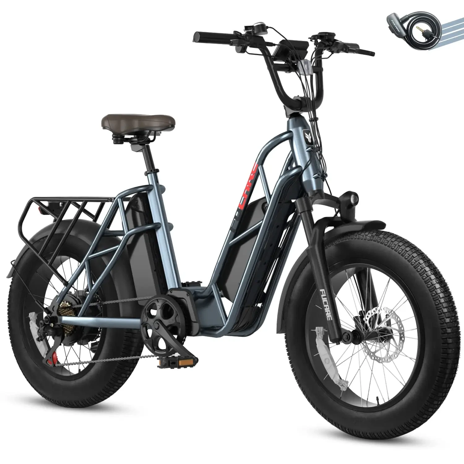FUCARE Gemini Rower Elektryczny 750W 48V 20,8A 45km/h 130km - cheetahwheel 1
