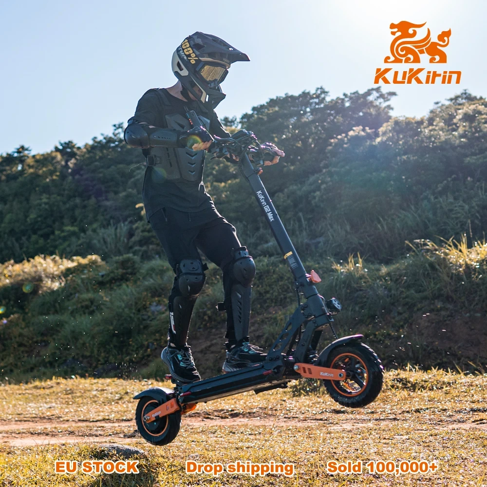 Electric Scooter Kukirin G2 Max 1000W  80km Long Range 55km/h Speed 48v Adult 1