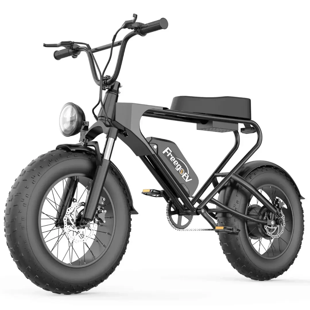 E-bike elettrica fuoristrada per adulti FREEGO DK200 NERA 1