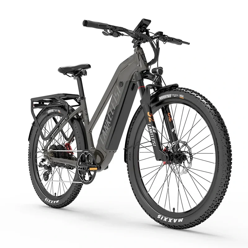 Bicicletă electrică Lankeleisi MX600 Pro 500W 48v 20ah Bicicletă electrică de oraș cu rază lungă de acțiune 27,5 inci 1