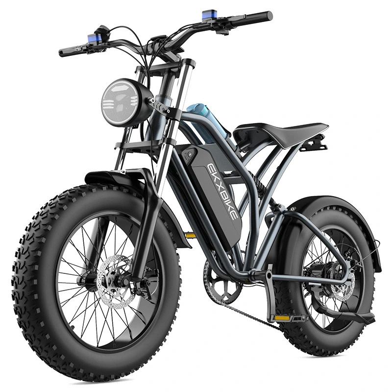 Elektromos terepkerékpár EKX T1 1000W 50KM/H 48V 20Ah 20&quot;*4.0&quot; zsíros gumiabroncsok felnőtteknek 1