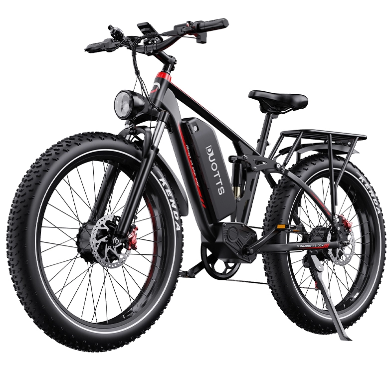 DUOTTS S26 Electric Bike 1500W (750W*2) Motor 48V 20AH Samsung Battery 26*4.0 Fat Tires 1