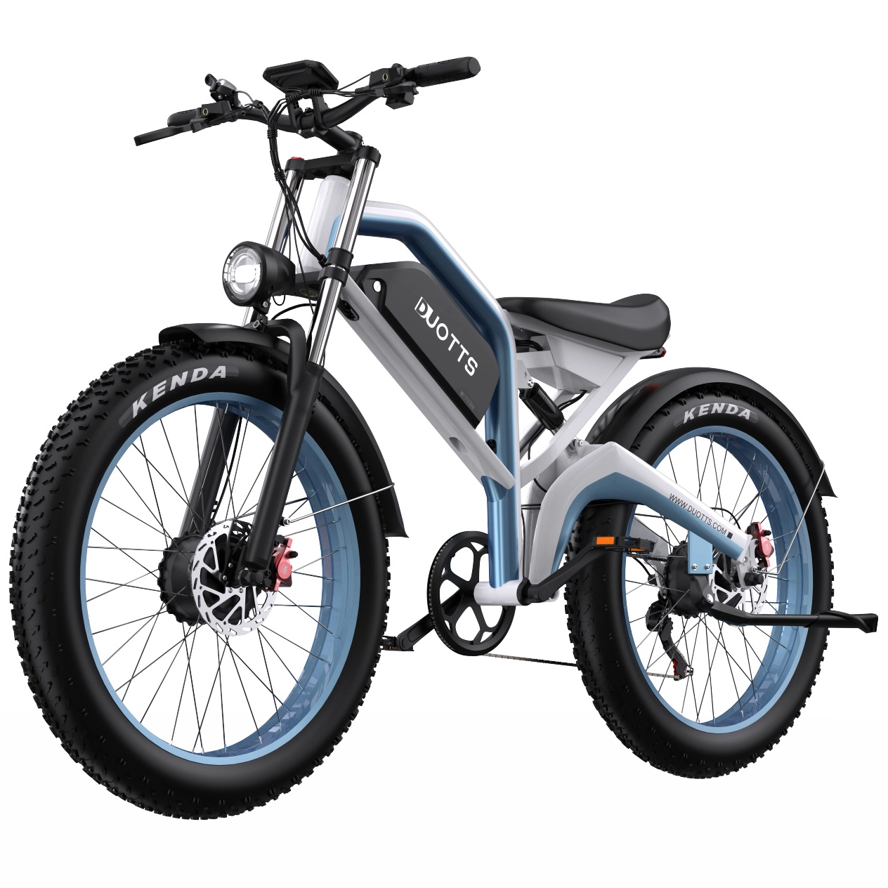 DUOTTS N26 Electric Bike 750W*2 Motors 48V 20AH Samsung Battery 26*4.0 Fat Tires 1