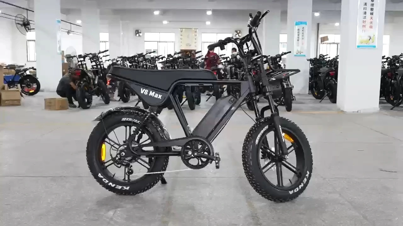 AtlasTrek V8 MAX MTB Electric Bike 1000W 45KM/H 20*4.0 Fat tires 1