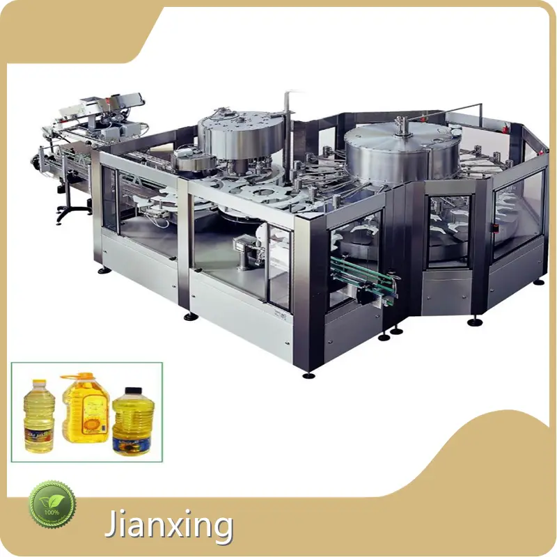 Semi Automatic Edible Oil Filling Machine - - Jianxing 1