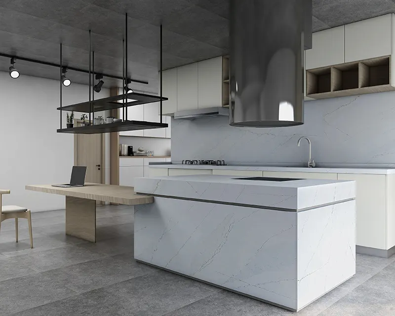 Quartz Island Worktop Bestone,42 Wide X 96 Long Or Customized Sizes 3