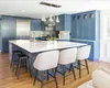 Quartz Countertop Factory Bestone Manufacture White Base with Grey Calacatta Patterns 3