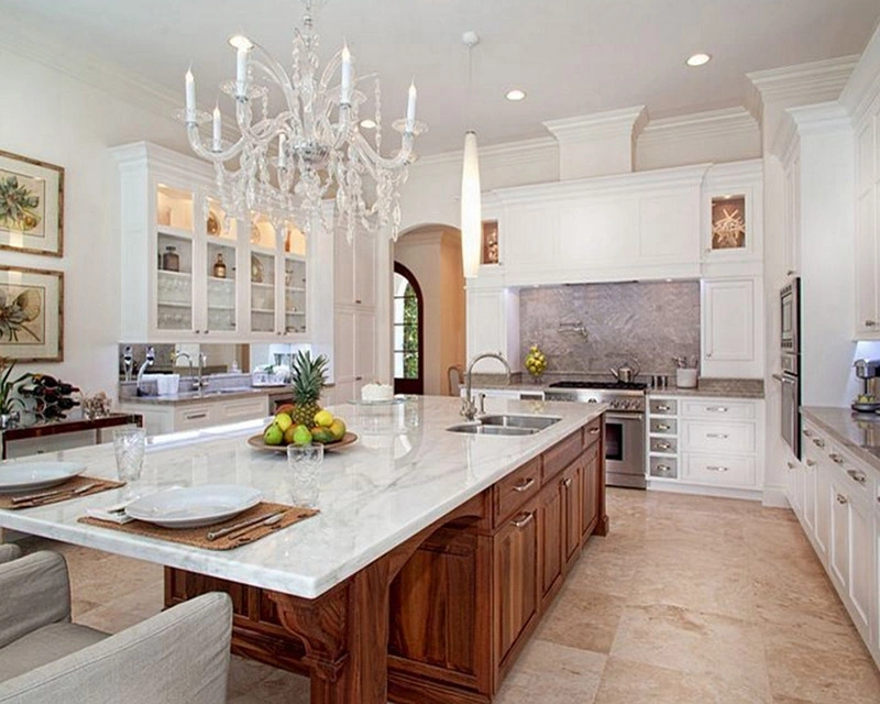 Bianco Carrara White Marble Kitchen Countertop Vanity Tops 1