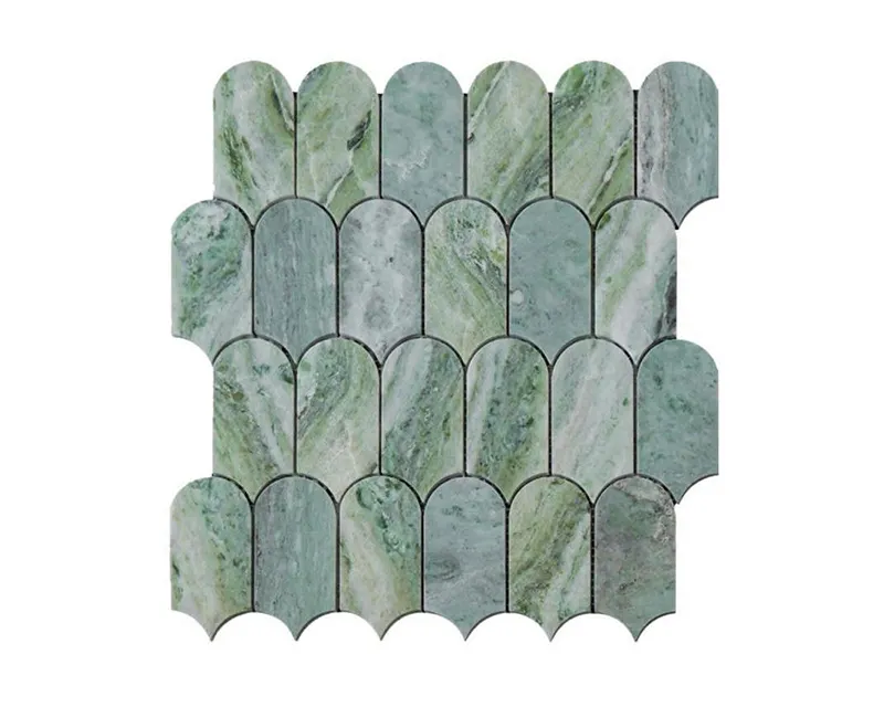 Create A Timeless Look With Marble Mosaic Herringbone Tiles 1