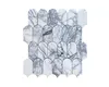Marble Mosaic Herringbone Tile Wall and Floor - - Bestone 2