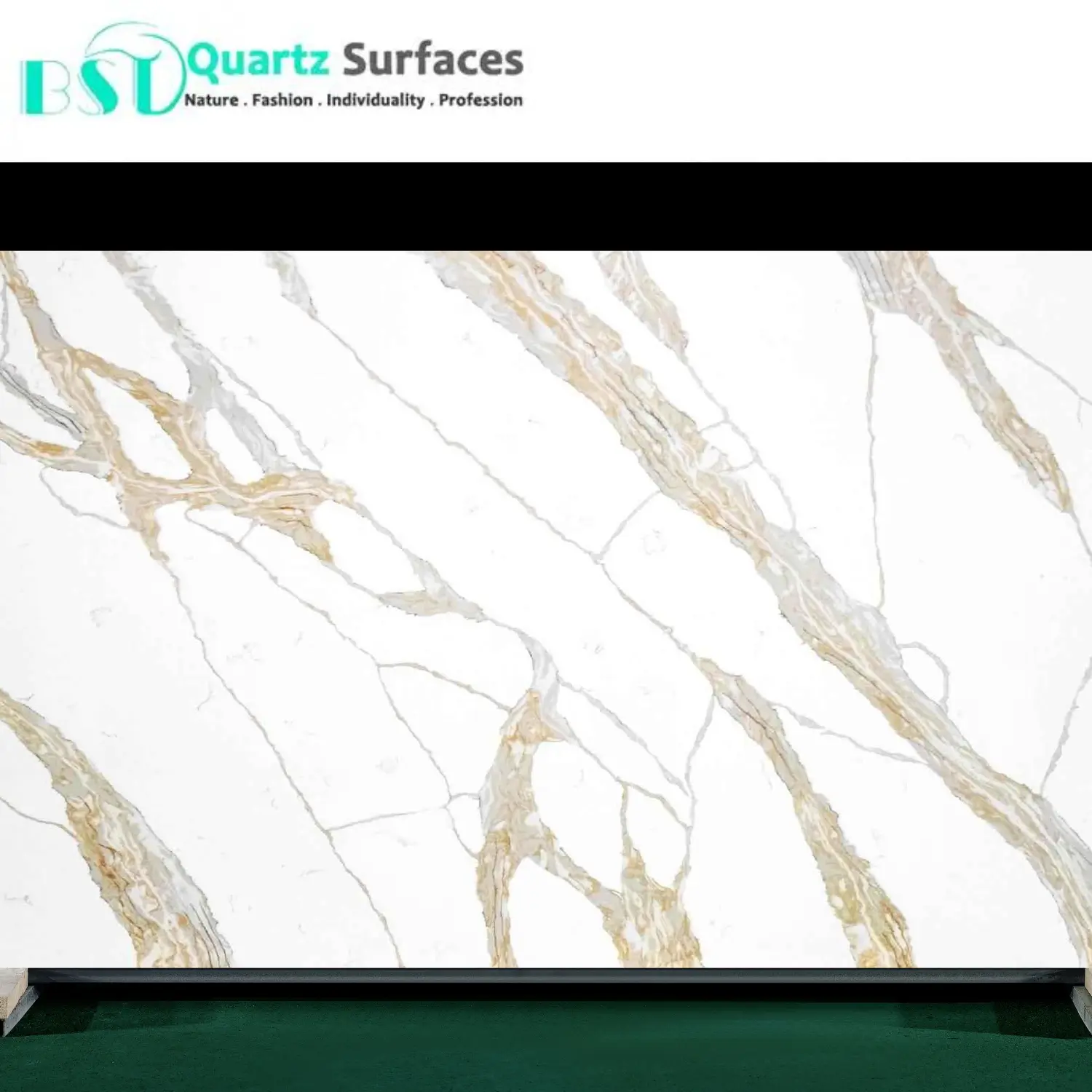Calacatta Classic Quartz Countertops 260 Mpa Bestone 4