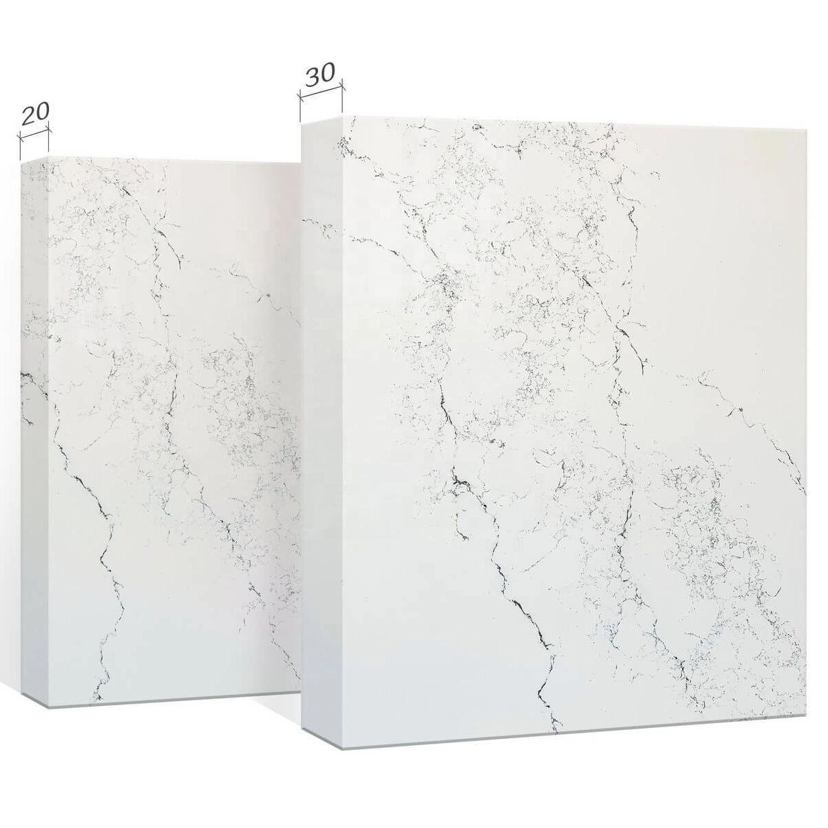 Comptoir de cuisine en pierre de quartz Distributeur américain 1