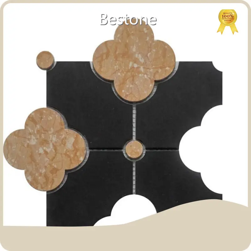 OEM Marble Hex Mosaic Tile Bestone Wall and Floor 1
